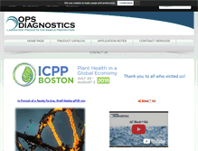 Tablet Screenshot of opsdiagnostics.com